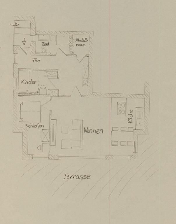 Ferienwohnung An Bord Dangast Exterior foto